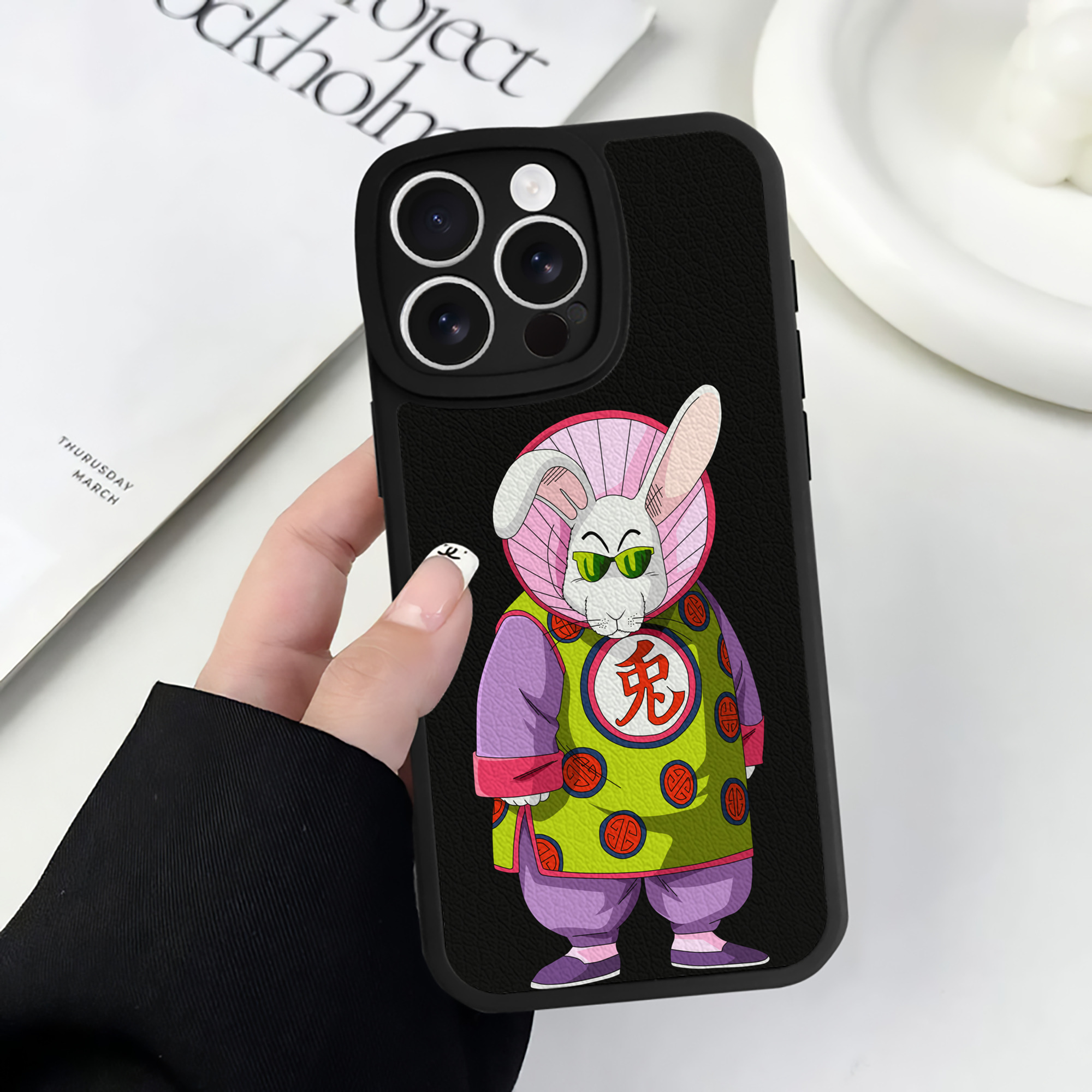 （画像用） ドラゴンボール DRAGON BALL 【iPhone 16シリーズ対応】シリコンスマホケース（レザー調） 材質：シリコン